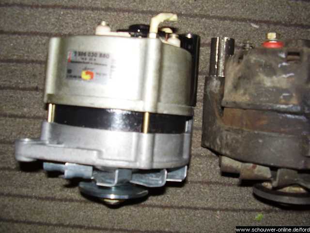 Bosch Lichtmaschine im Vergleich zur Ford Motorcraft LiMa